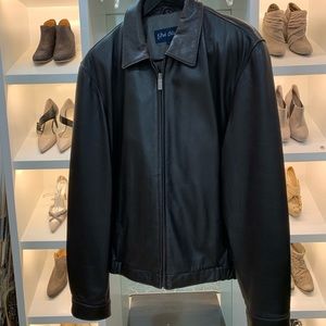 Mens L Leather Coat J.Park